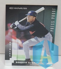 1997 Donruss Silver Press Proofs #37 Roberto Alomar Orioles